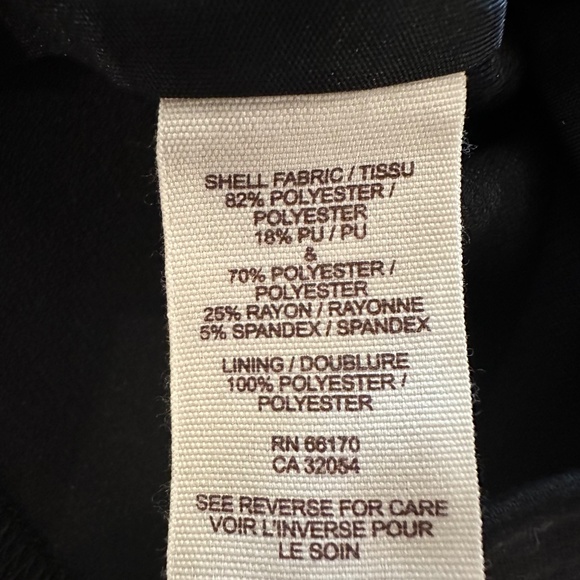 FREE PEOPLE FAUX LEATHER BODYCON TANK DRESS - SIZE M - Picture 5 of 6